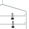 Organize It All 4 Tier Swing Arm Slack Rack Hanger